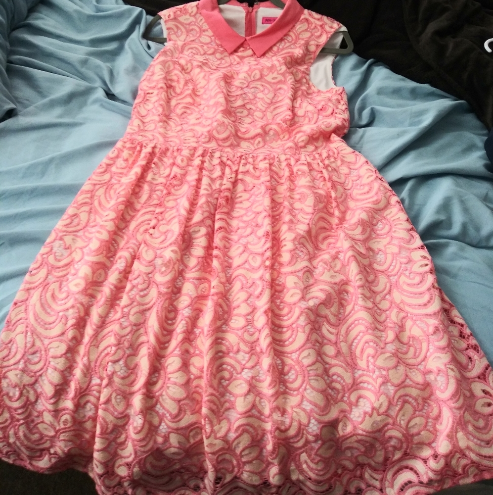 Betsey johnson pink dress